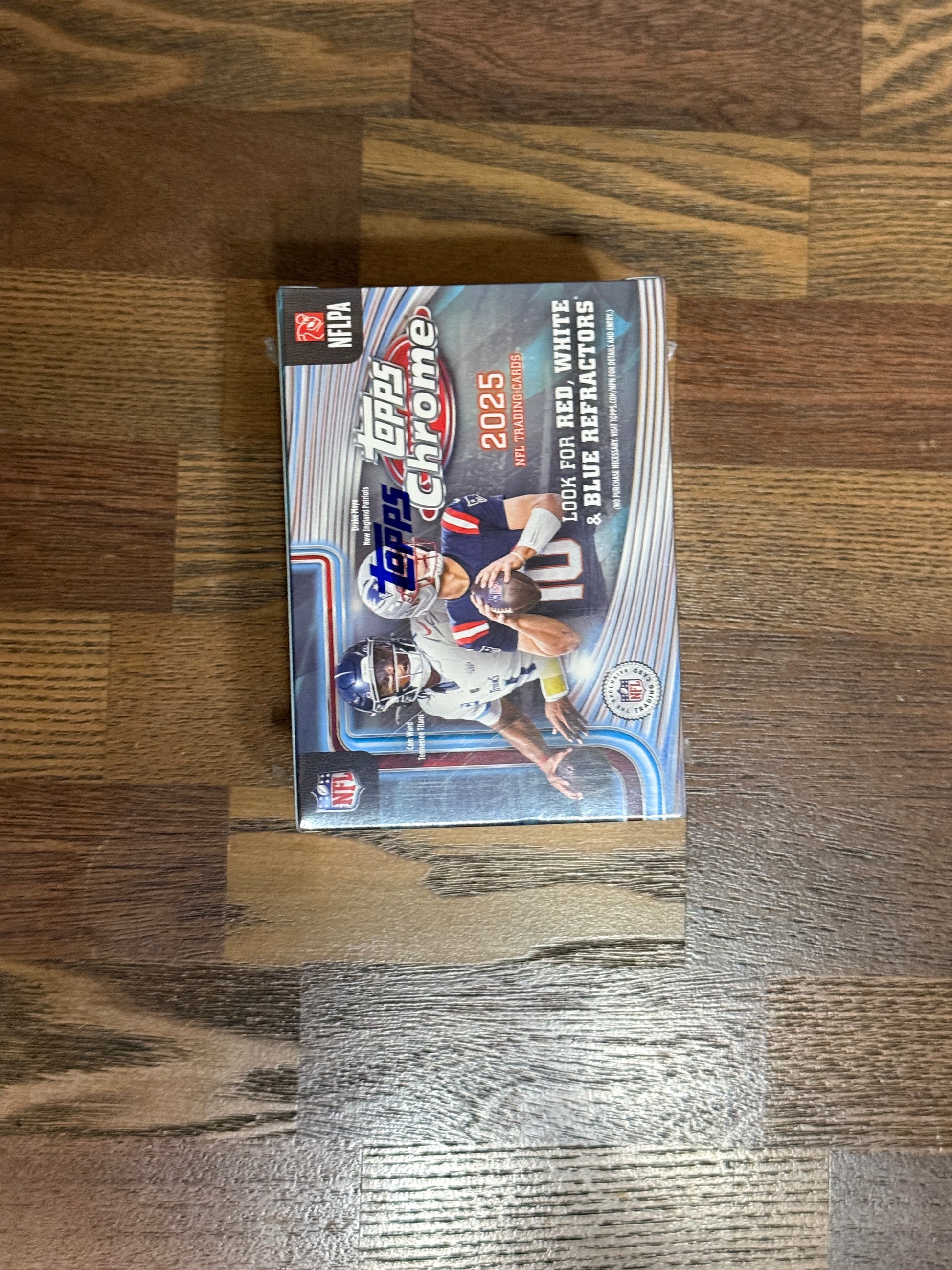 2025 Topps Chrome Football Mega Box sealed