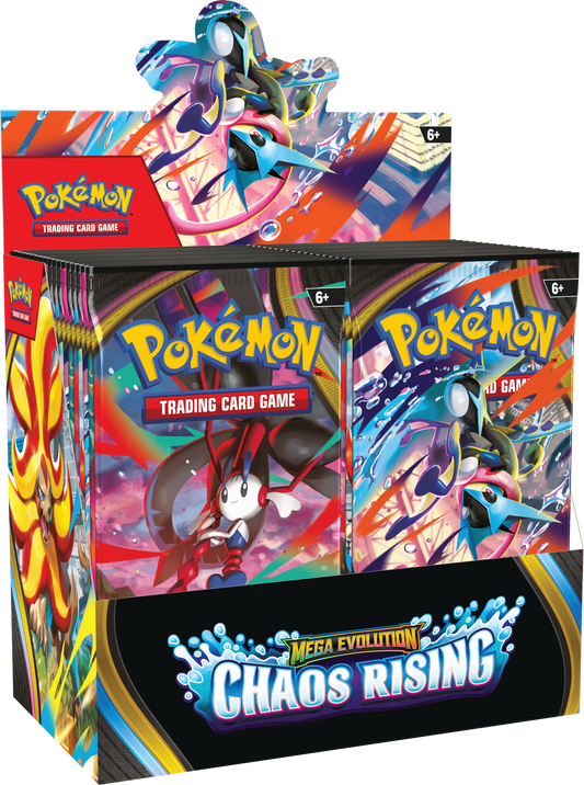 Pokemon Mega Evolution Chaos Rising Booster Box 36 packs sealed