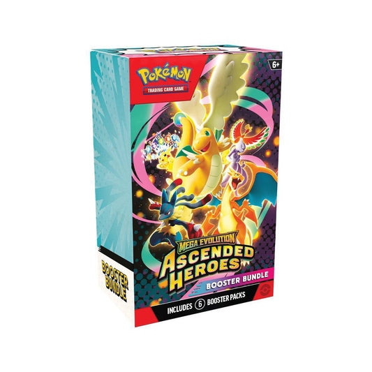 Pokemon Mega Evolution Ascended Heroes Booster Bundle sealed
