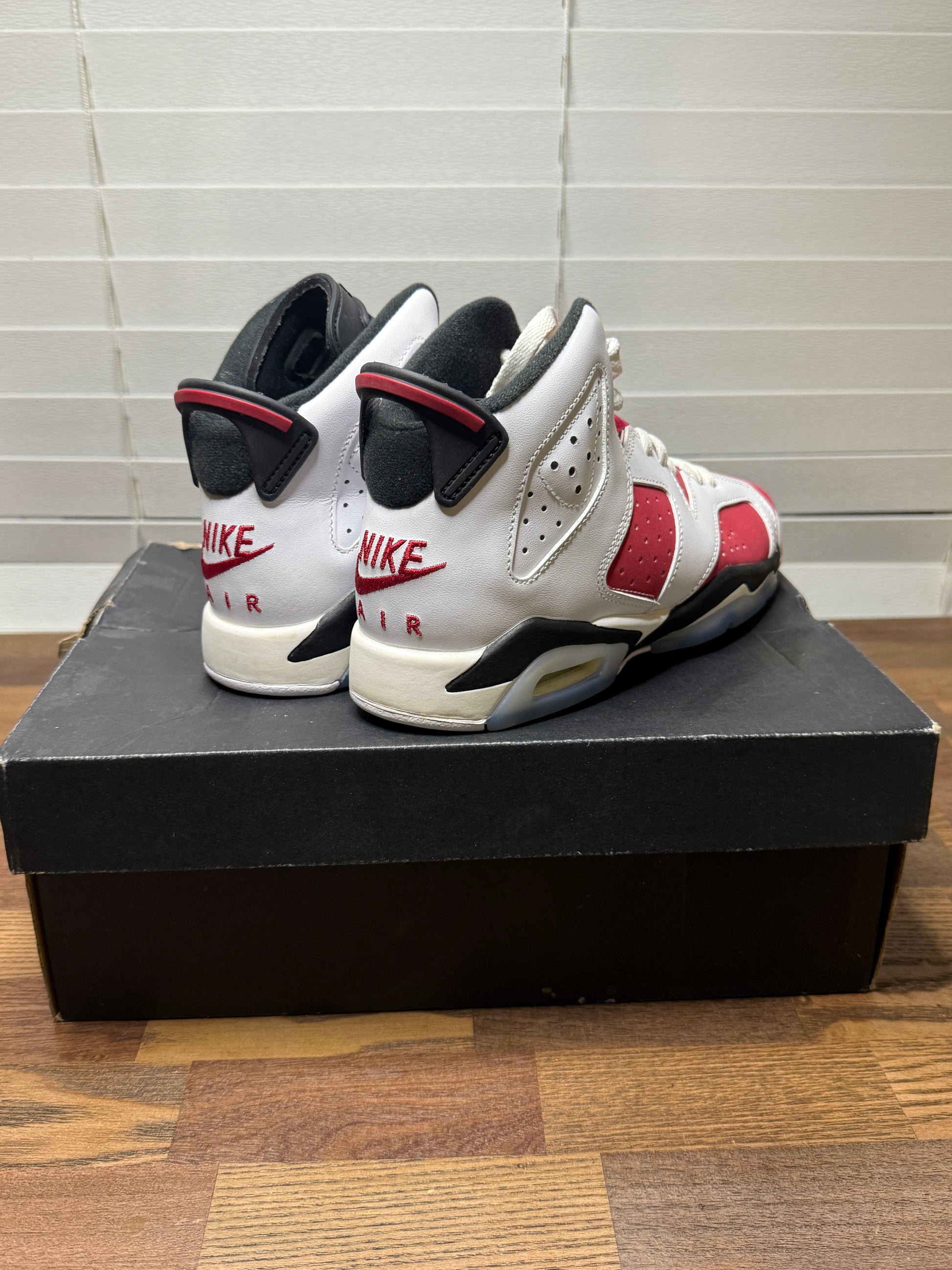 Used GS Jordan 6 Carmine