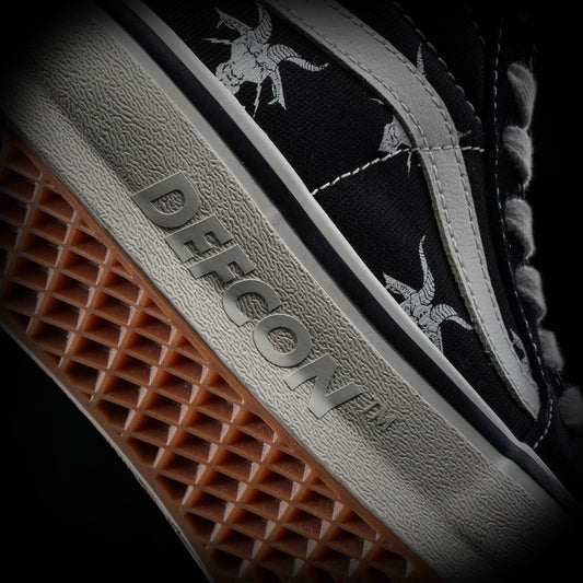 Vans OTW Sk8-Hi 38 x DEFCON Skate Block Black - detail