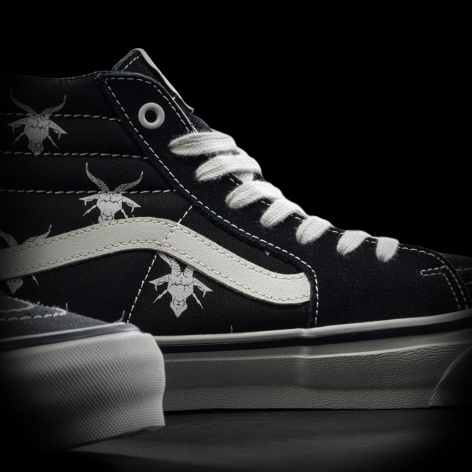 Vans OTW Sk8-Hi 38 x DEFCON Skate Block Black - suede and canvas upper