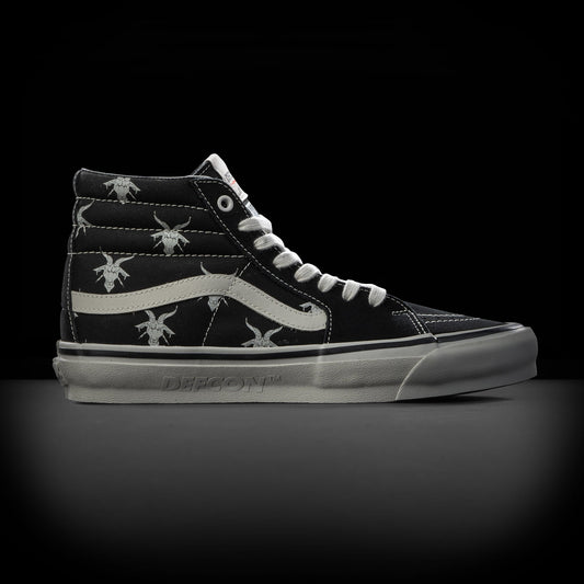 Vans OTW Sk8-Hi 38 x DEFCON Skate Block Black - main view